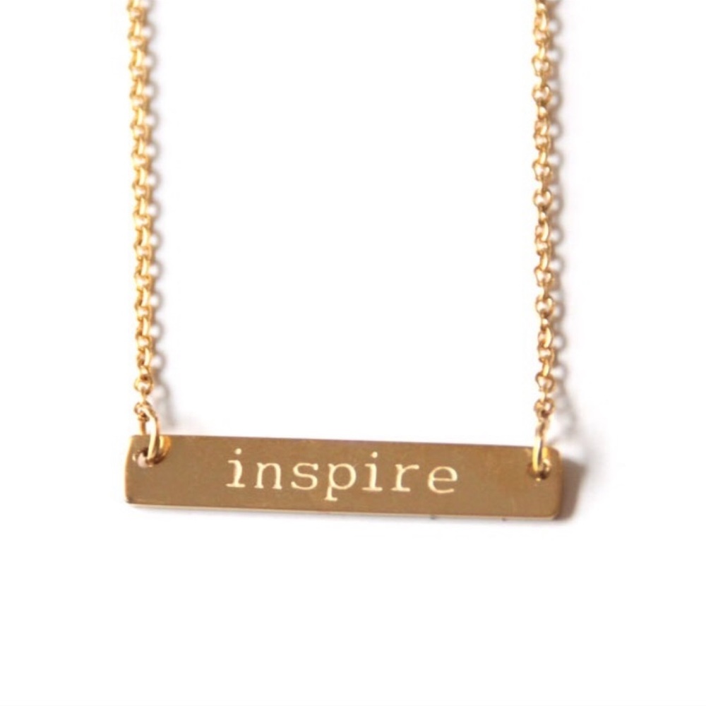 🆕 INSPIRE tag necklace